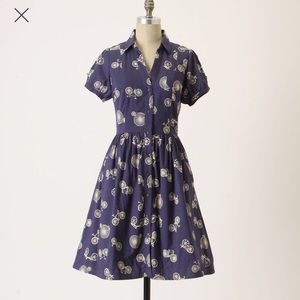 Anthropologie Two wheeler shirtdress🚲🚲🚲🚲
